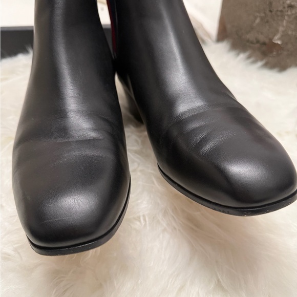 GUCCI KAREN WEB ACCENTED ANKLE BOOTS - Picture 6 of 7